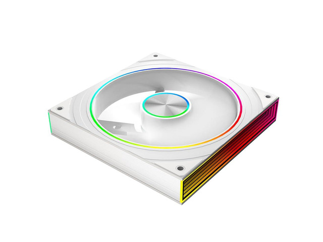 Transwarp Computer Jungle Leopard Transwarp 140mm PC ARGB Reverse Blade Case Fan, Infinity ...