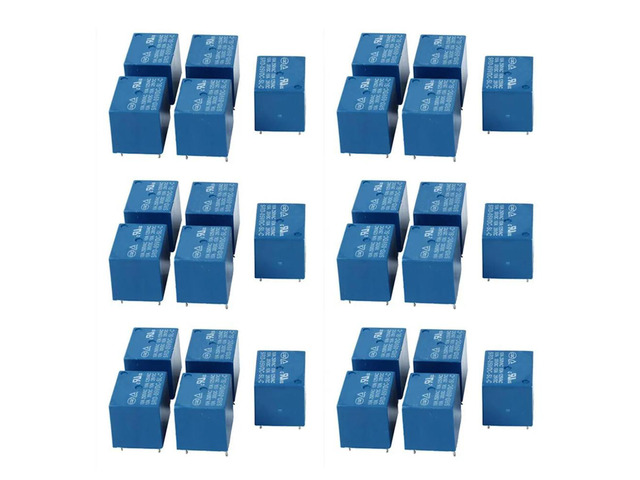 30 Piece 5V DC Mini Power Relay PCB Type Power Relay - Newegg.com