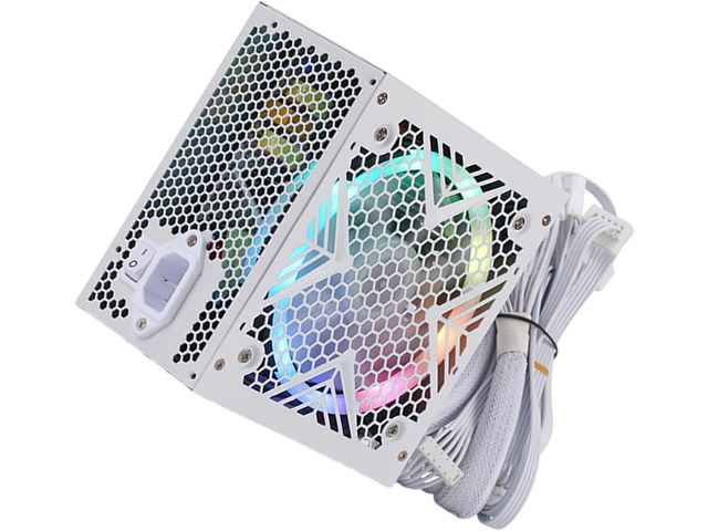 550W Gaming Power Supply Featuring Advanced Cooling and Colorful LED ...