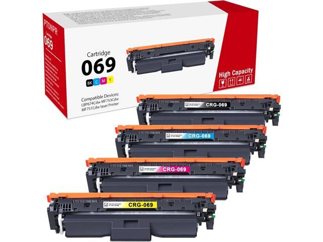 G&G Toner compatibel met Canon 069H 069 met chip voor Canon I_sensys MF752CDW MF754CDW LBP673CDW (069H 4 stuks G&G Toner compatibel met Canon 069H 069 met chip voor Canon I_sensys MF752CDW MF754CDW LBP673CDW (069H 4 stuks