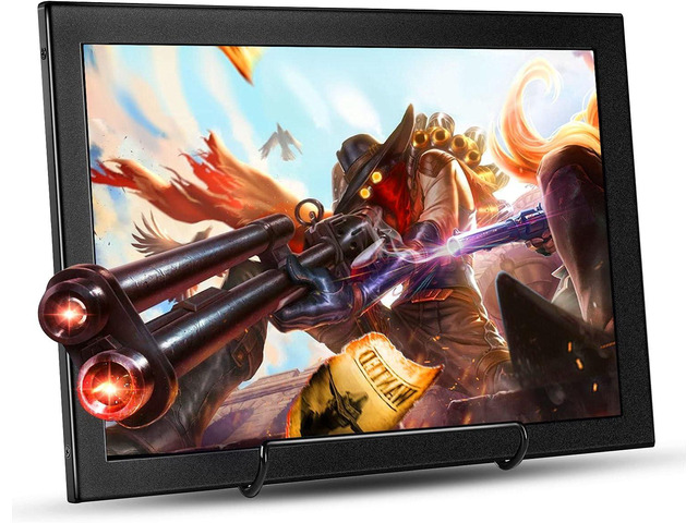 Eyoyo 2K Small Monitor 12 Inch QHD 2160x1440, Thin IPS HDMI Screen CCTV ...