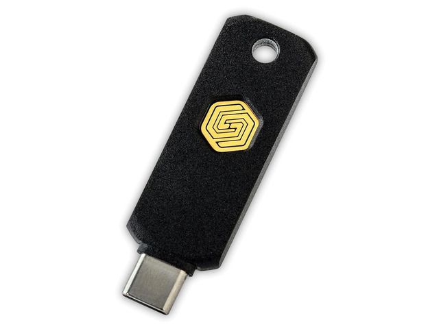 GoTrust Idem Key C, NFC and FIDO2 L2 Certified Security Key, USB-C ...
