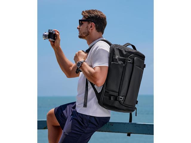 all in one travel carry on separate backpack convertible strap Away Active 45L Jet Black Colour:Brisk Purple Four carry modes let Beige Wallpaper DSW set of two