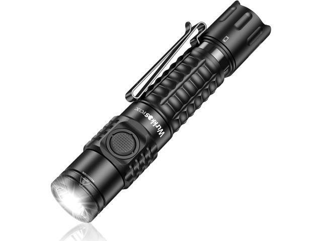 FC12C Tactical Flashlight 1600 High Lumens USB-C Rechargeable LED ...