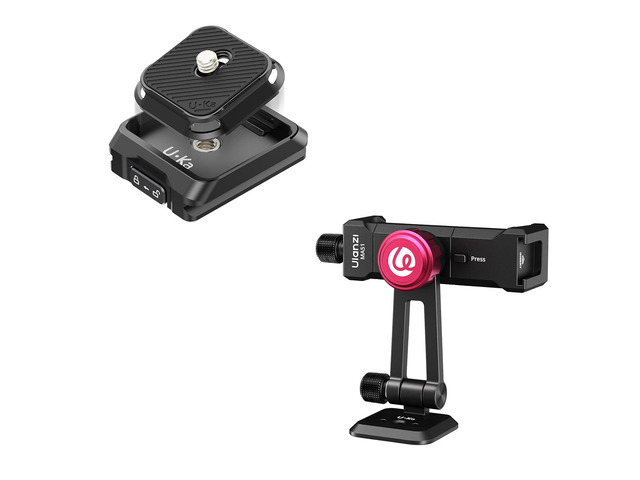 Metal Phone Tripod Mount VoltSync MA51 Stops Shaky Smartphone Videos