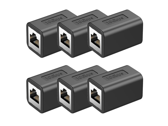 Ethernet Extender 10Gbps RJ45 Ethernet Coupler, in Line Coupler for ...