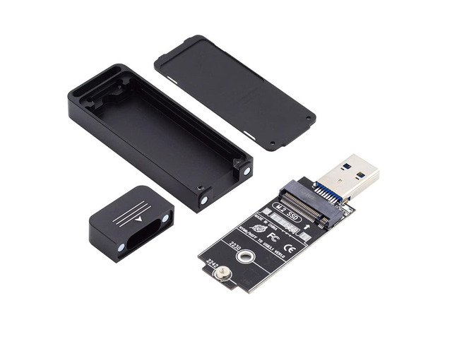 cablecc USB 3.0 to 2230 2242 M.2 NVME M-Key NGFF SATA SSD External PCBA ...