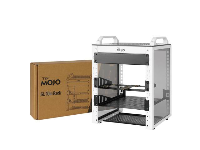 Tecmojo 6U Network Rack, 10 inch Mini Server Rack with 2 Side ...