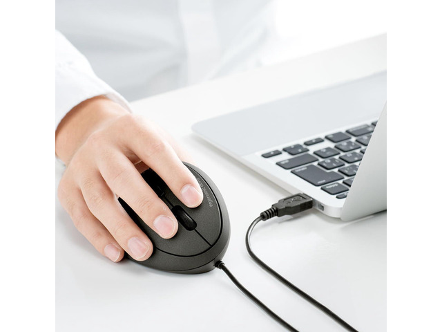 SANWA Wired Ergonomic Mouse, Optical Vertical Mice for Small Hands ...