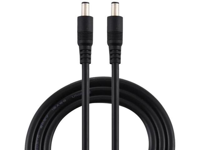 High Current 8A 5.5x2.1mm DC Power Cable Male to Male Heavy Duty 50cm