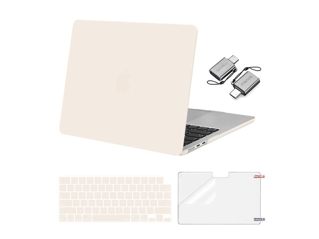 MOSISO Cover Compatibile con MacBook Air 13 Pollici M2 M3 M4 A3240 A3113 A2681 per Air 13,6 Pollici Custodia 2025 2024 2023 2022,Case Paraurti TPU Morbido Antigraffio&Copritastiera,Turchese