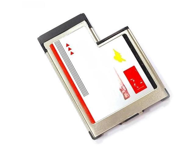 FOR Laptop Express 54mm Slot to 2 Ports USB3.0 ExpressCard Adapter ...