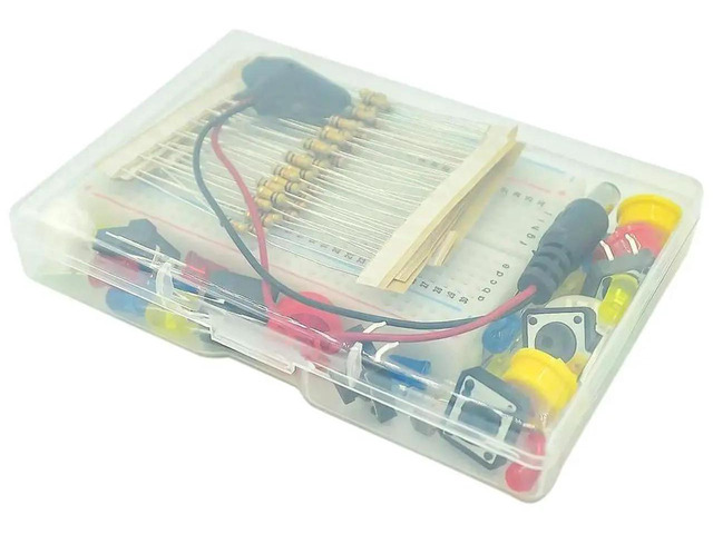 Starter Kit Uno R3 Mini Breadboard LED Jumper Wire Button Diy Kit ...
