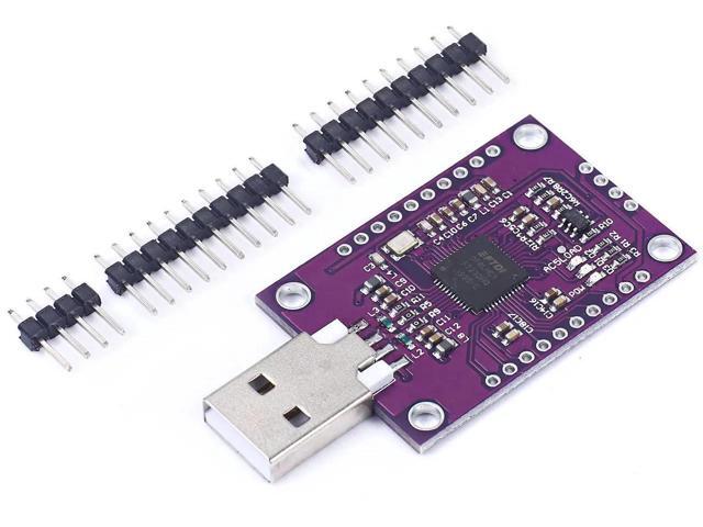 Modulo Multifunzione Ad Alta Velocità USB A JTAG UART FIFO SPI I2C CJMCU FT232H - Foto 13