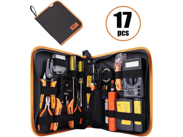 Computer Tool Kits - Professional 17 in 1 Network Cable Maintenance ...