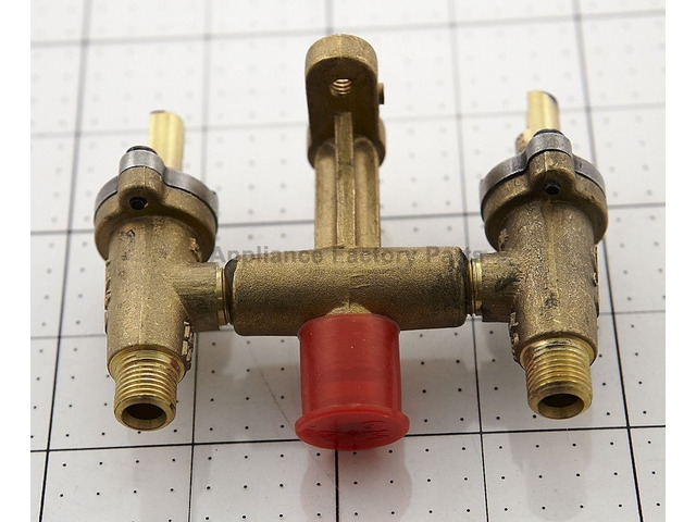 Appliance Factory Parts B076789 Valve, Natural Gas Dual P3,P4,D3,D4 ...