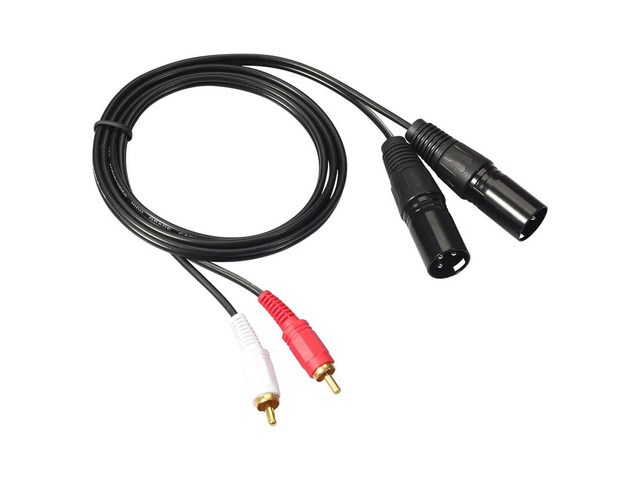 HIFI 2RCA to 2RCA RCA AV Audio Cable Wire Cord for TV DVD Amplifier ...