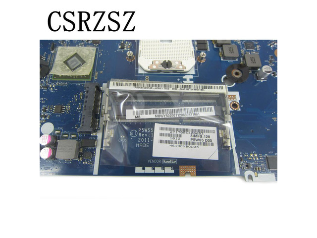 Nv55 Rmo For Gateway NV55 NV55S Laptop motherboard P5WS5 LA-6973P DDR3 100% Test ...
