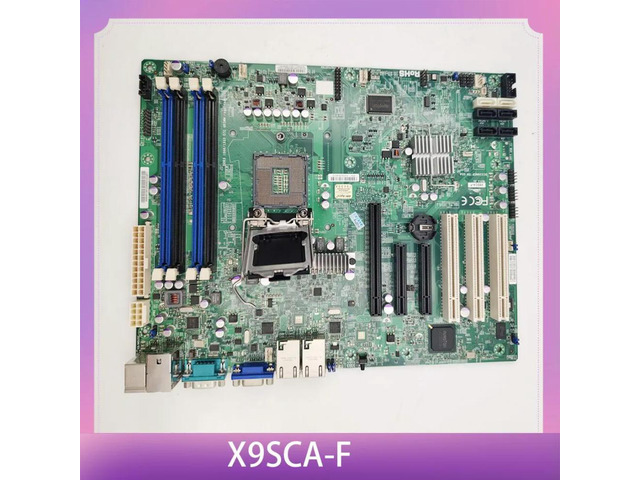 For S C204 Chipset LGA1155 DDR3 E3-1200 Server Motherboard X9SCA-F ...