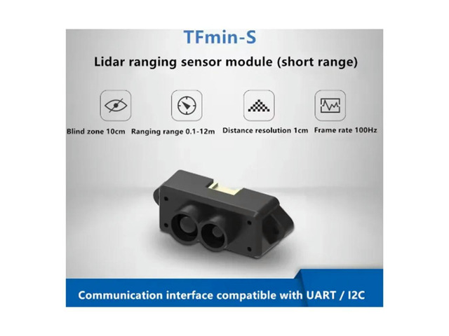 Ageryu TOF Tfmini-S Micro Lidar Single-Point Ranging Module With UART ...