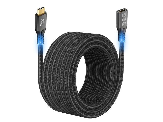 Usbc Egpu Cable Vszerda 20Gbps USB C 3.2 Extension Cable, 10FT USBC 3.2 Gen2 Type-c ...
