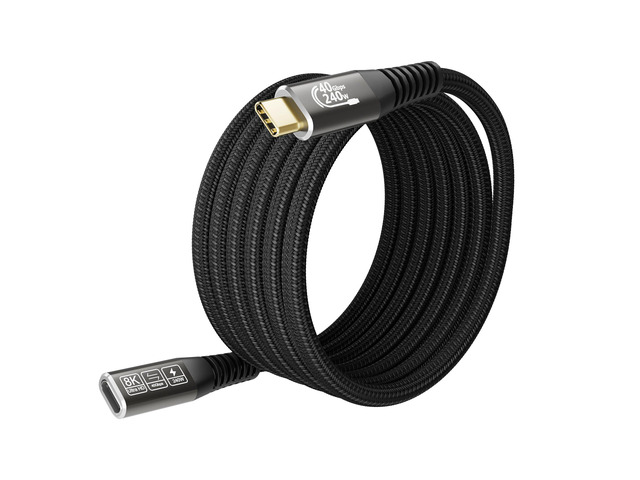 Usbc Egpu Cable Vszerda USB-C for Thunderbolt 4 Extension Cable 40Gbps Data Transfer ...