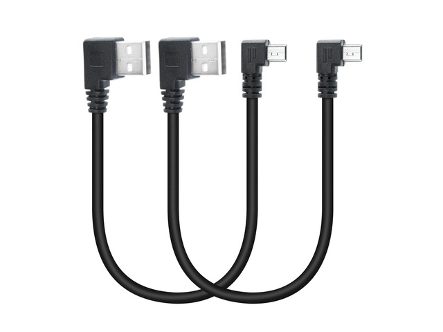 Usb Port Short Vszerda Short Mini USB Charging Cable 9inch, 90 Degree USB 2.0 A Male ...