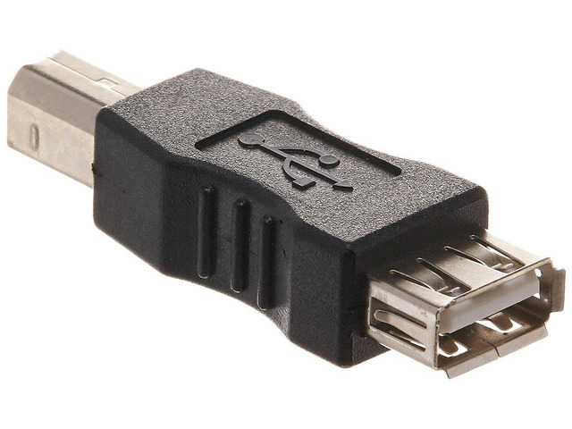 Vszerda (5 Pack) USB Gender Changer Female A to Male B Converter ...