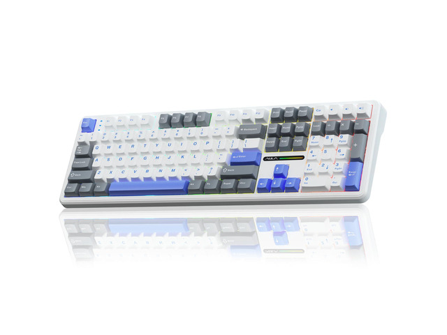 Vszerda F108 Wireless Mechanical Keyboard, BT5.0/USB-C/2.4GHz Hot ...