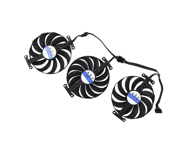 3PCS/ LOT Graphics Card Cooling Fan Replacement for ASUS ROG Strix RTX ...