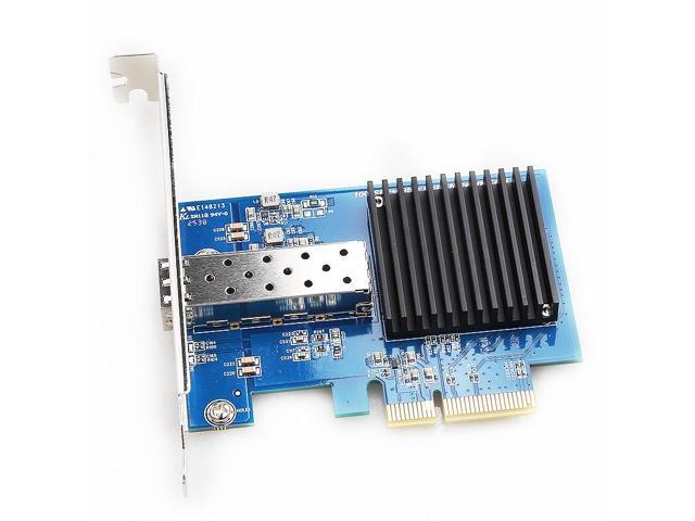 PCIe 4.0 x4 10GbE SFP+ Fiber Network Card Realtek RTL8127, Single Port ...