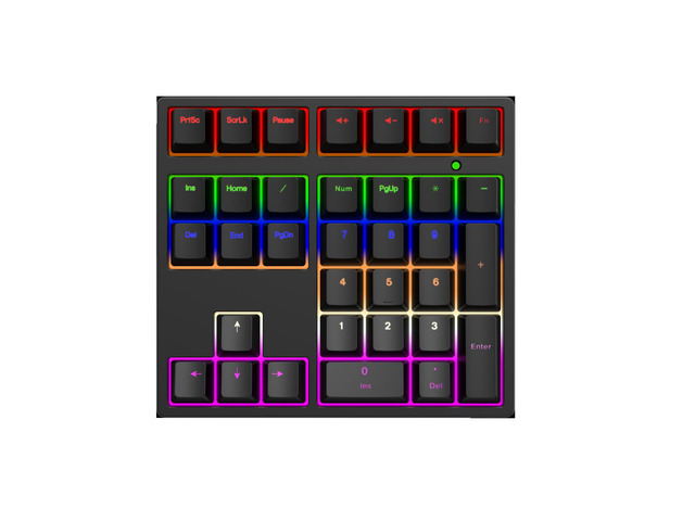 A36 Mechanical Numeric Keypad 34-Key, 17 RGB Lighting Modes, Type-C ...