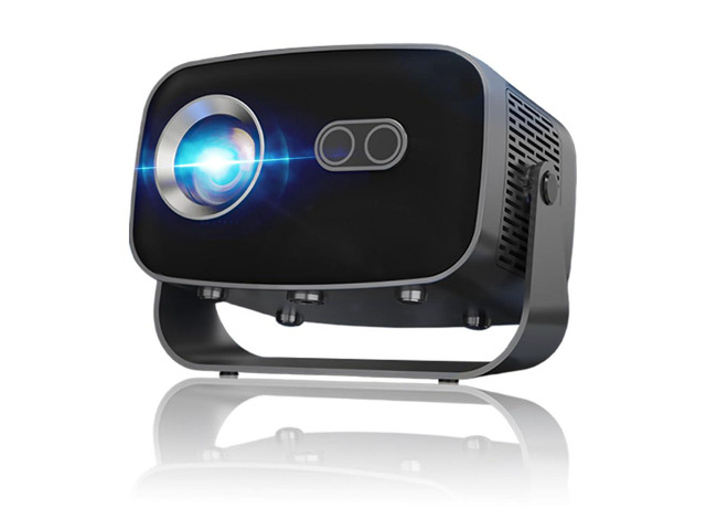 Projector Auto Keystone Review Smart Projector with WIFI and Bluetooth, HDR10 4K Support Movie ...