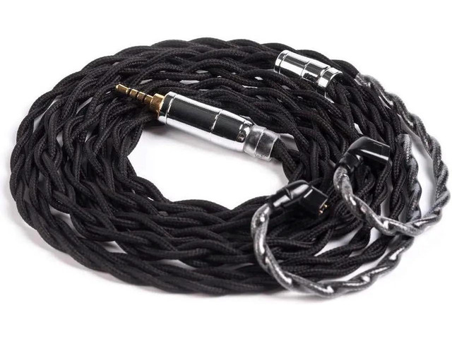 4 Core QDC Earphone Cable-KBEAR [Smooth] Upgrade Cable, 5N UPOCC Singel ...