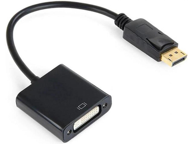 JVFYI DP-005 DP DisplayPort Display Port Source to DVI Display Monitor ...