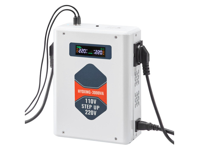 Step Up Voltage Converter, 3000VA, Heavy Duty Voltage Power Converter ...