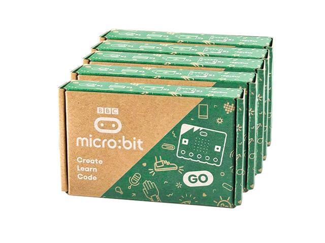 KEYESTUDIO Micro:bit V2 Go Bundle Kit (5 Pack Microbit V2.2 Go Kit ...