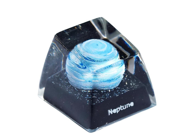 Neptune Artisan Keycap R1 SA Profile Custom Solar System Planets ...