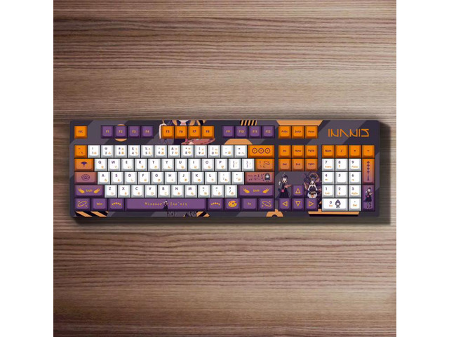 Anime 2D personalized customization Dly hot-pulled shaft PBT thermal ...