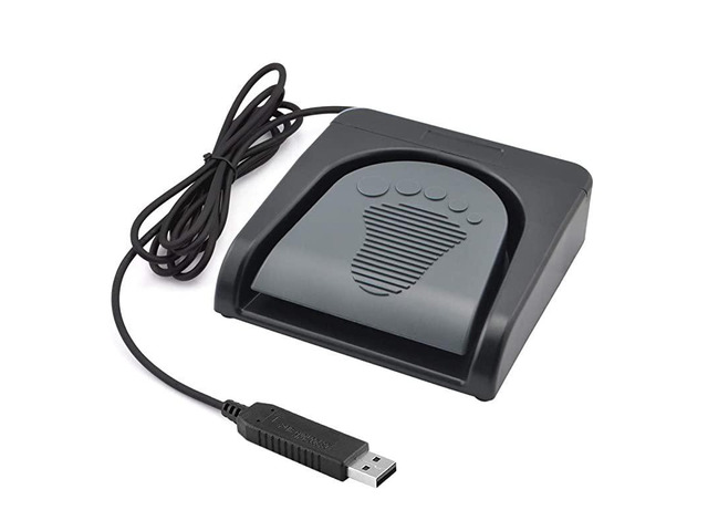 Program Foot Switch Upgraded USB Single Foot Pedal Switch Control One Key Footswitch ...