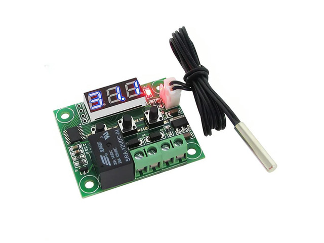 2Pcs W1209 Temperature Controller Module With Case LED Display Digital ...