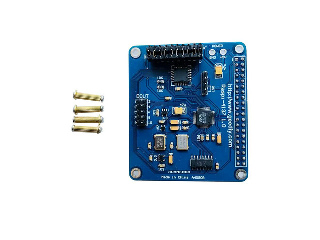AK4137 Digital Broadcast Support Webcast VOLUMIO MOODE For Raspberry Pi ...