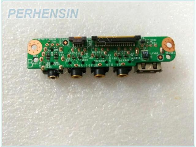Laptop FOR FOR GT60 MS-16F3 MS-16F31 USB Audio I/O Port Board MS-16F3B ...