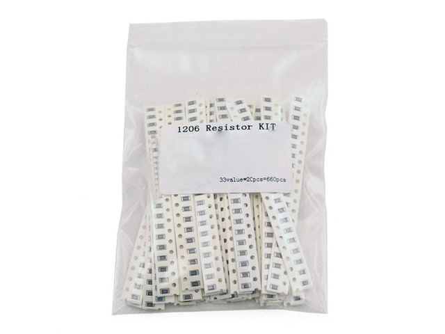 Assorted Set of 660pcs Chip Resistor Varieties Diverse Selection ...