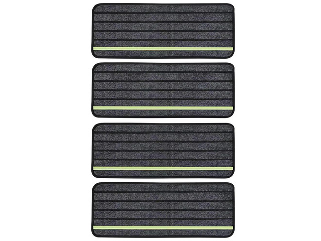 4 Pack Camper Rug Carpet Set Non-Slip RV Stair Covers Reflective RV ...