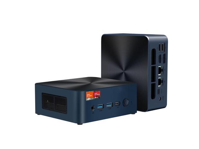 BRENUC Mini PC Gaming,BREN7P AMD Ryzen 7 7840HS 5.1GHz Dual NIC LAN 2.5Gbps Desktop Compute 16GB DDR5 512GB PCIe4.0 SSD,USB4.0,Triple 4K Display,HDMI,DP,USB-C,WIFI 6 BT5.2,Multitasking - Newegg.com