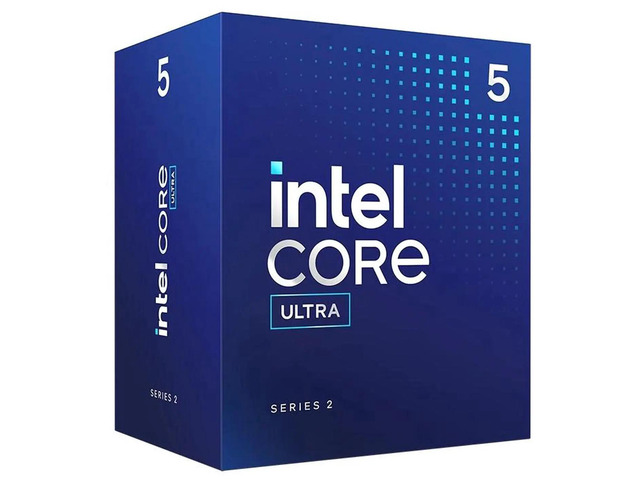 Intel Core Ultra 5 235 - Core Ultra 5 (Series 2) Arrow Lake 14-Core (6P+8E) 2.9 GHz (E-core base) / 3.4 GHz (P-core base) LGA 1851 65W Intel Graphics Desktop CPU Processor - BX80768235