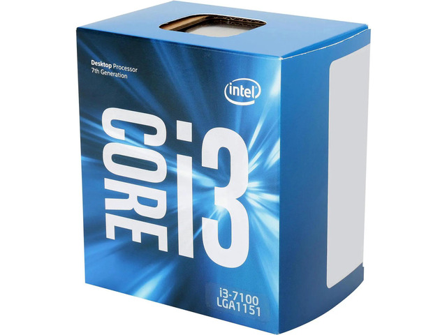 Intel Core i3 7th Gen - Core i3-7100 Kaby Lake Dual-Core 3.9 GHz LGA 1151 51W BX80677I37100 Desktop Processor Intel HD Graphics 630