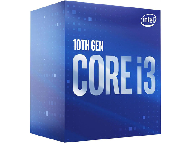 Intel Core i3-10100 - Core i3 10th Gen Comet Lake Quad-Core 3.6 GHz LGA 1200 65W Intel UHD Graphics 630 Desktop CPU Processor - BX8070110100
