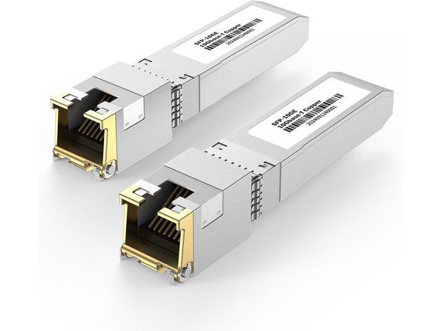 10Gb SFP+ to RJ-45 Module Transceiver 98Ft (30m), 10 Gigabit SFP+ ...
